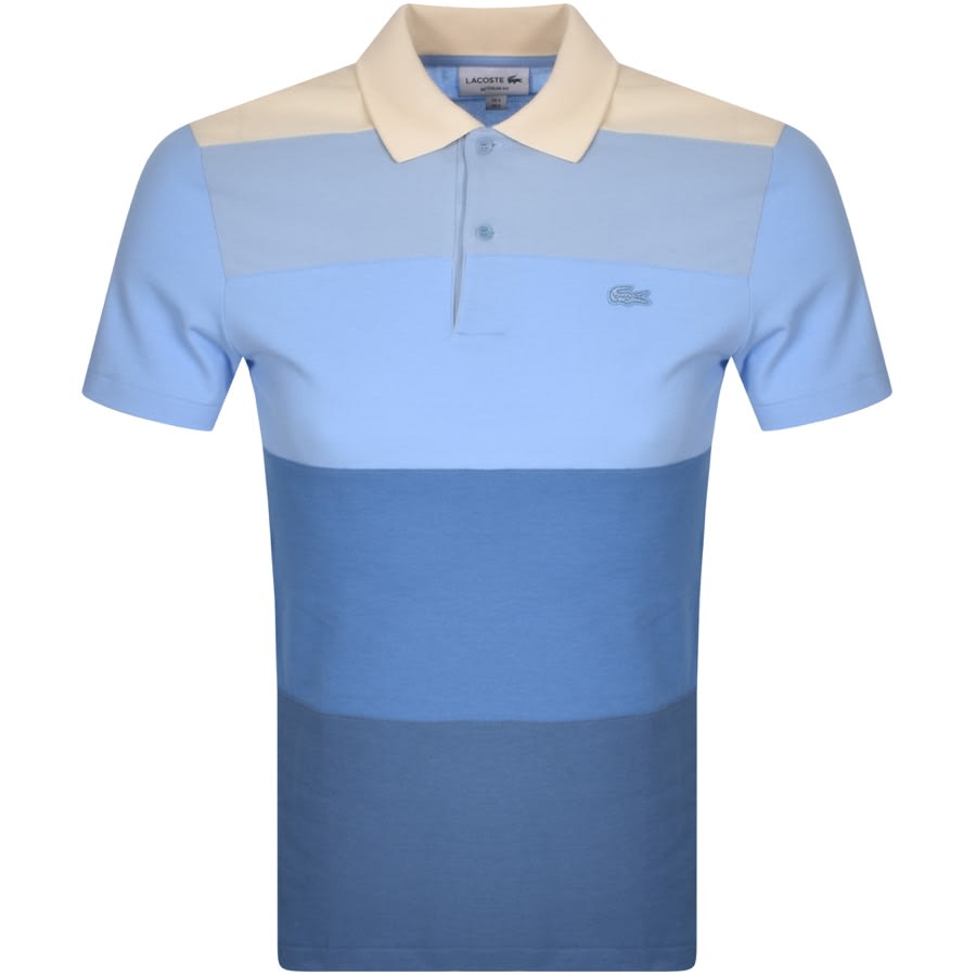 Alternative Image for ProductLacoste Sport Colour Block Polo T Shirt Blue1